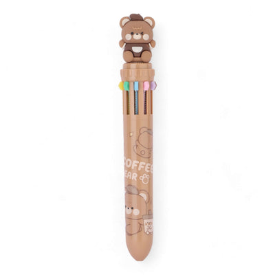 Coffee Bear Multicolor Ball Pen