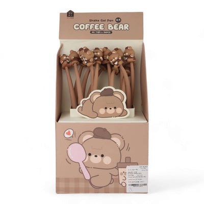 Coffee Bear Shake Gel Pen