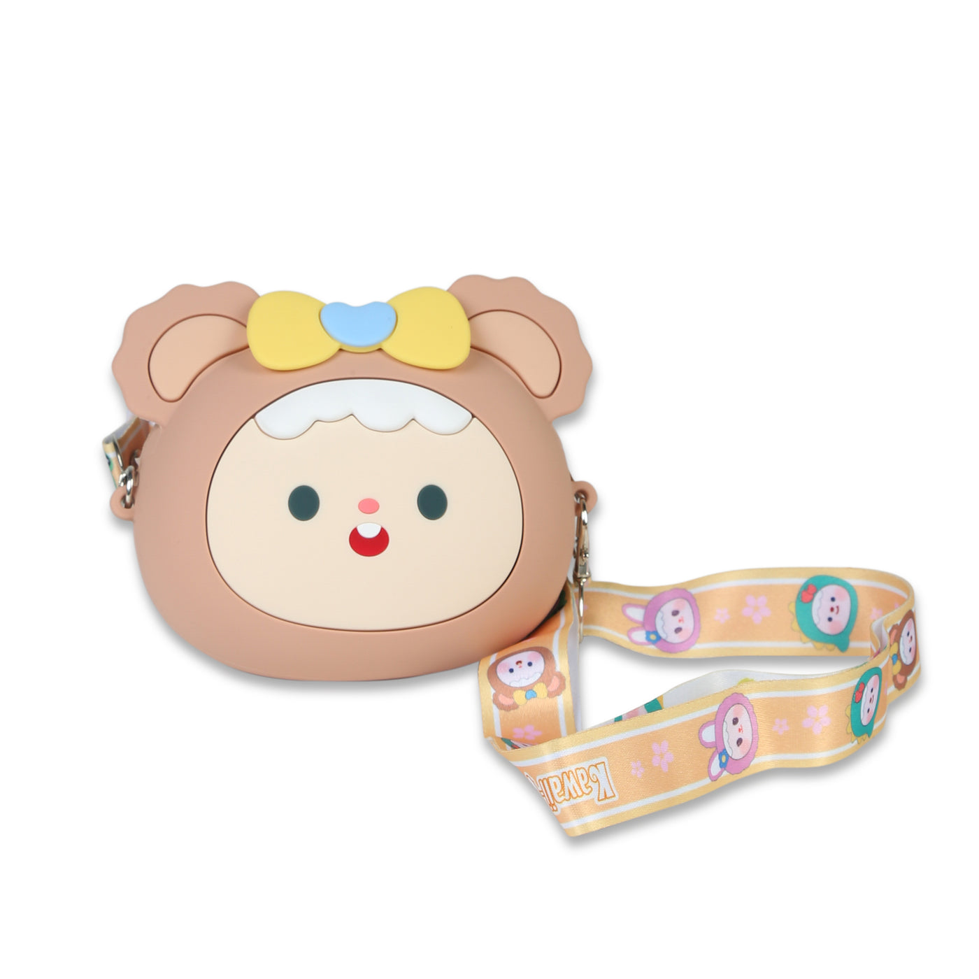 Cute Kids Sling Bag Combo Set :  Key ring,  Comb, and a Mirror